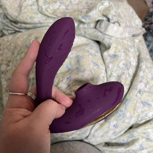 This Clit Sucking Vibrator Does What a Cock Would Do