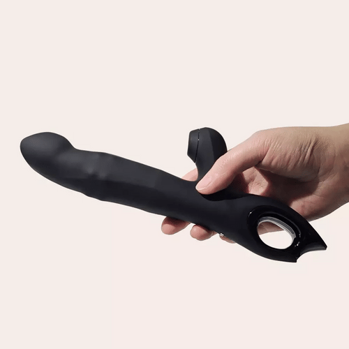 3-in-1 Wiggling, Sucking Rabbit Vibrator with Rolling Beads