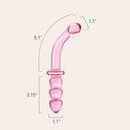 9 inch Double-Ended Glass Dildo