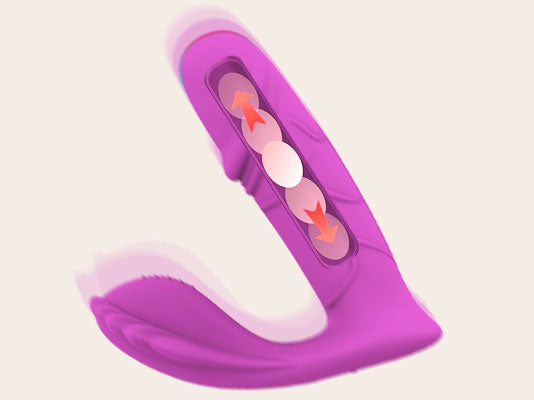 Thrusting Dildo Hits Your G spot