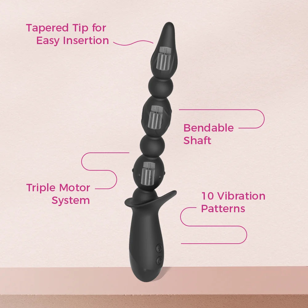 Vibrating Anal Beads Funzze Vibrating Anal Beads Funzze