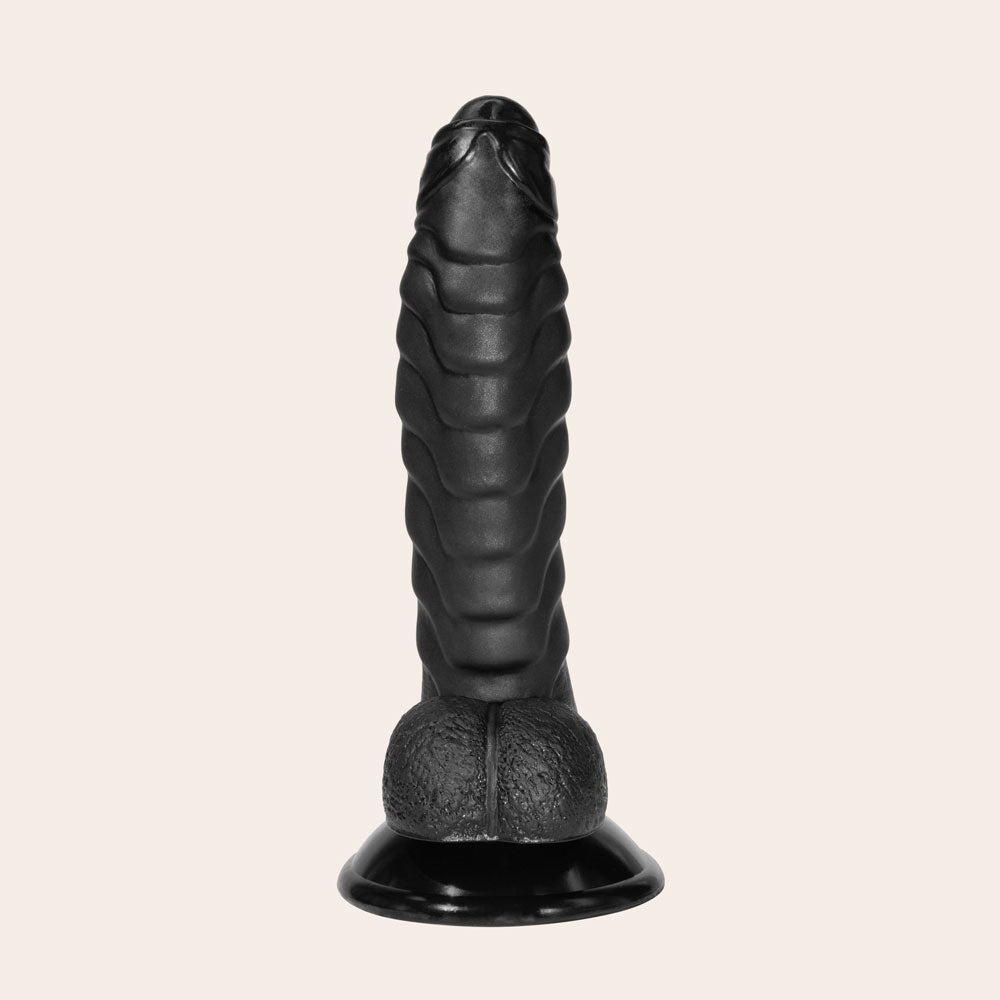 7.7 Inch Black Fantasy Dildo