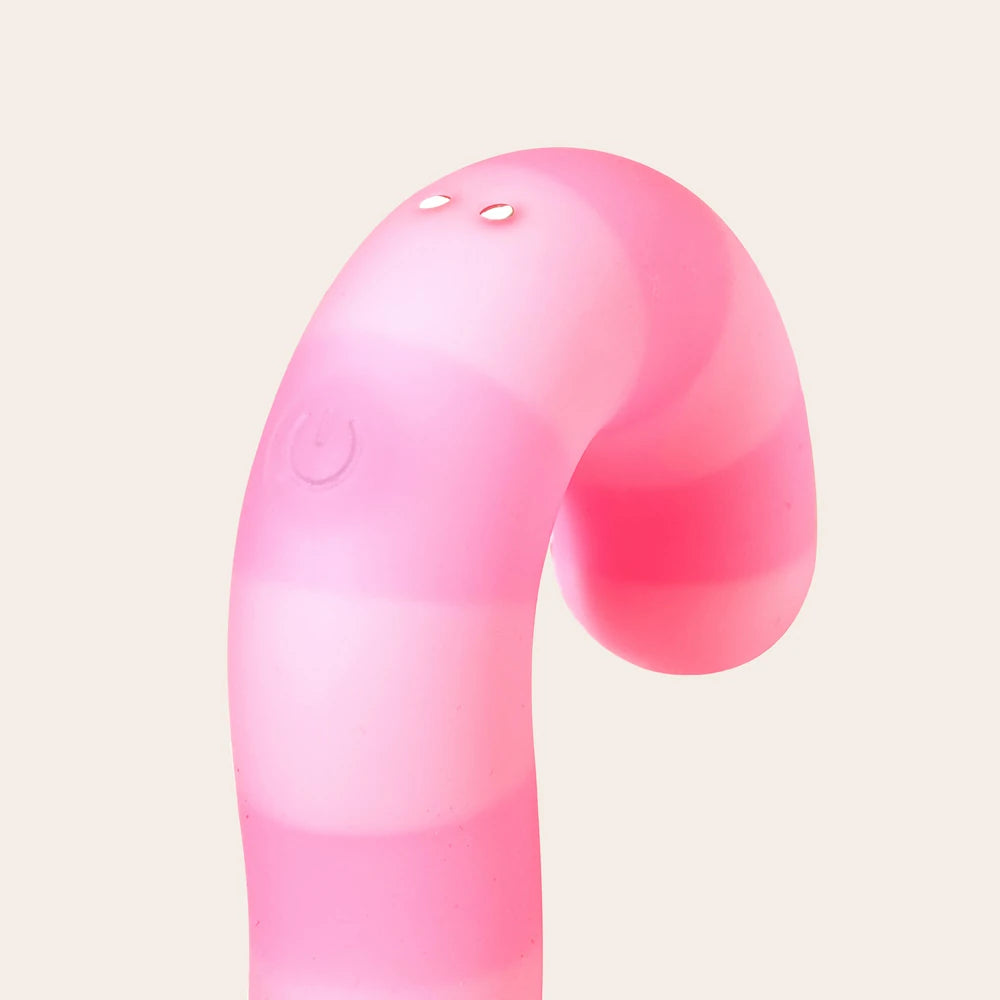 Candy Cane Double-ended Vibrator