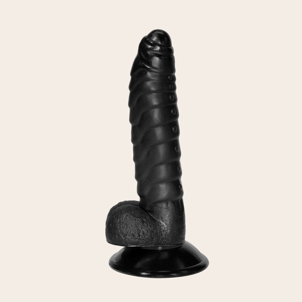 7.7 Inch Black Fantasy Dildo