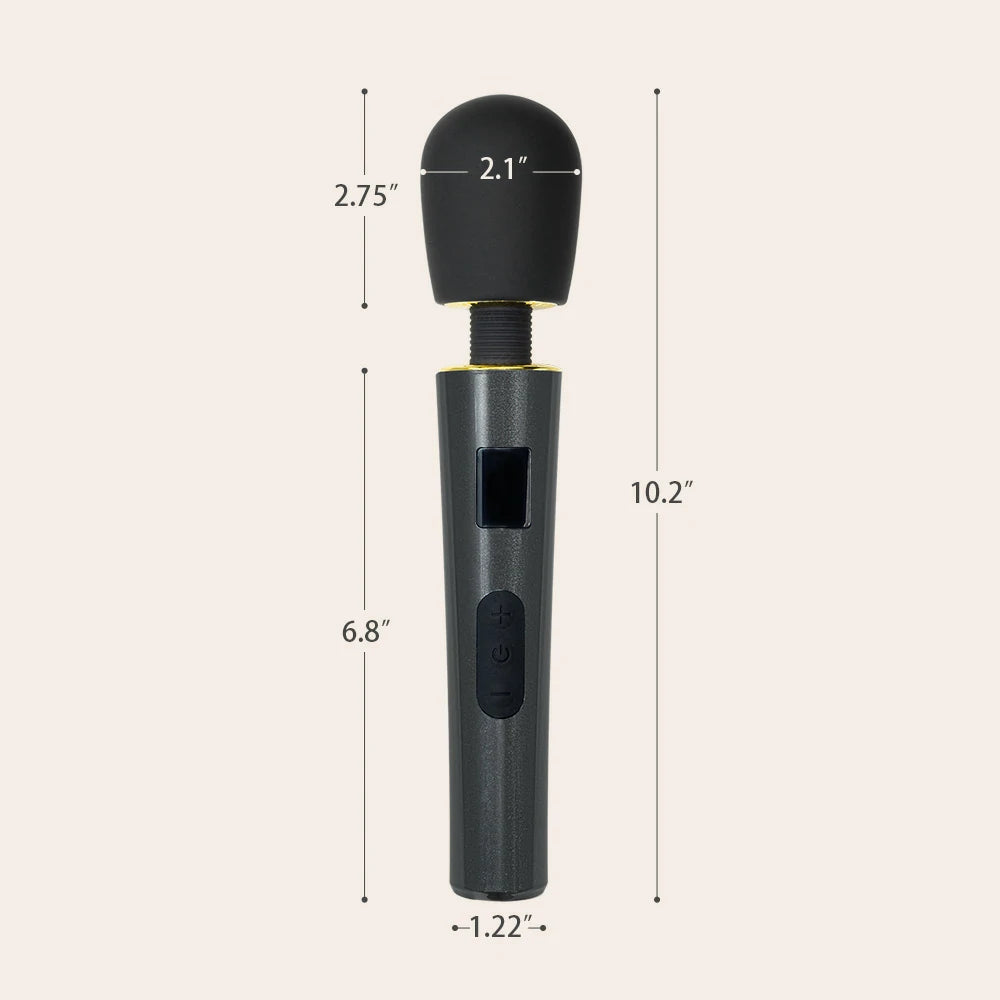 LED Display Vibrating Wand Pro Compact