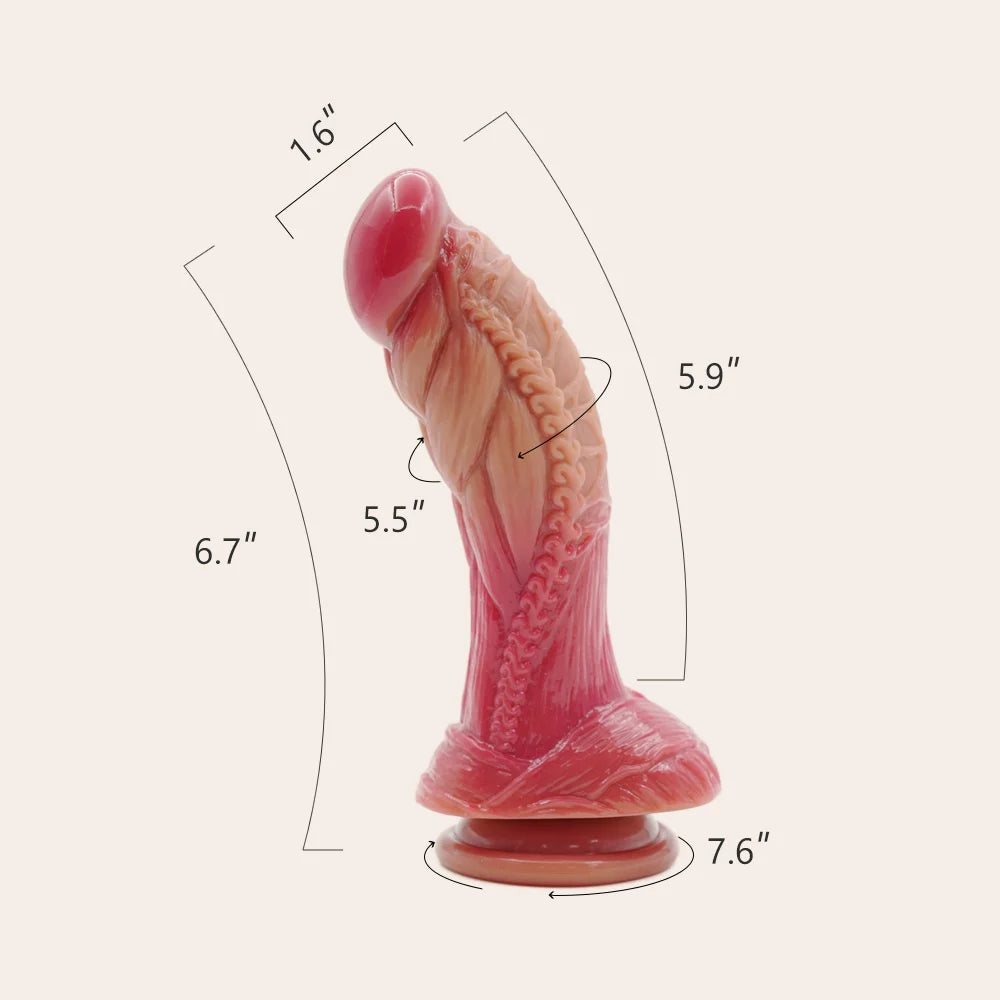 6.7" Monster Fantasy Dildo