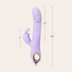 Thrusting Rabbit Vibrator with Rolling Beads