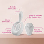 Remote Controlled Vibrating Couples Cock Ring