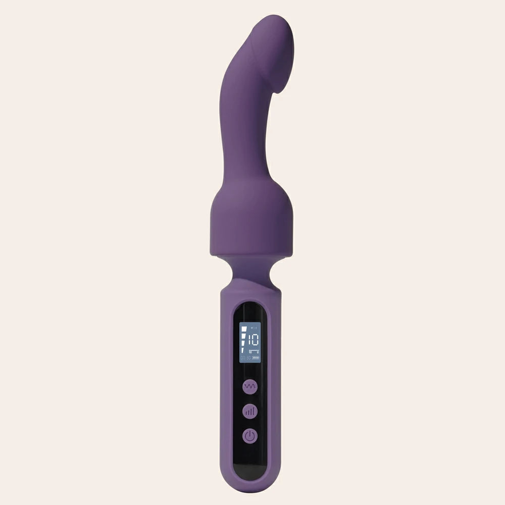 Vibrating Wand With 3 Attachments Funzze Vibrating Wand With 3 Attachments Funzze