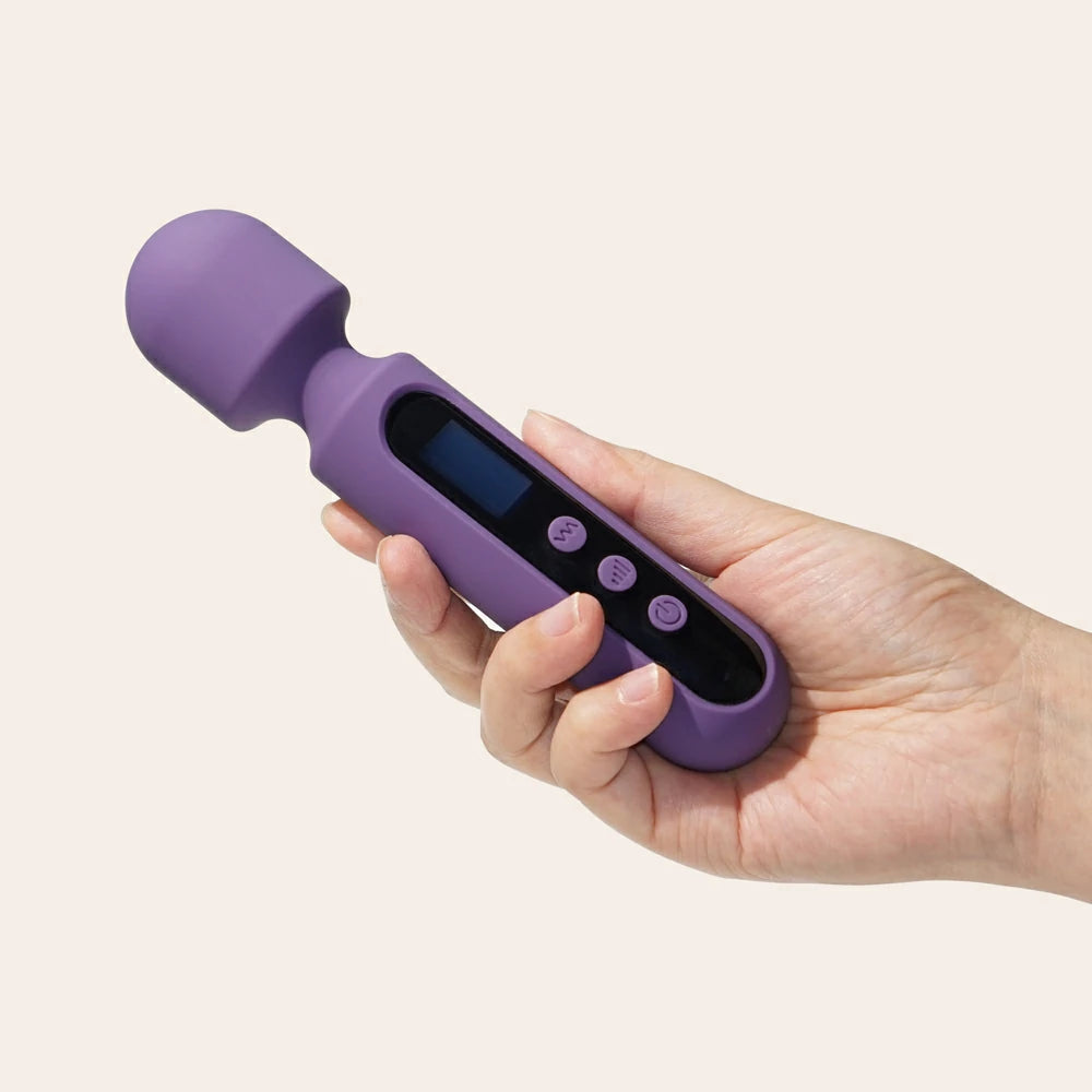 Vibrating Wand With 3 Attachments Funzze Vibrating Wand With 3 Attachments Funzze