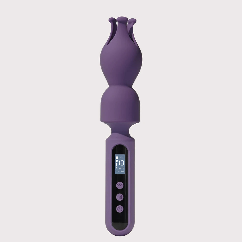 Vibrating Wand With 3 Attachments