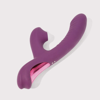 Wiggling & Sucking Rabbit Vibrator