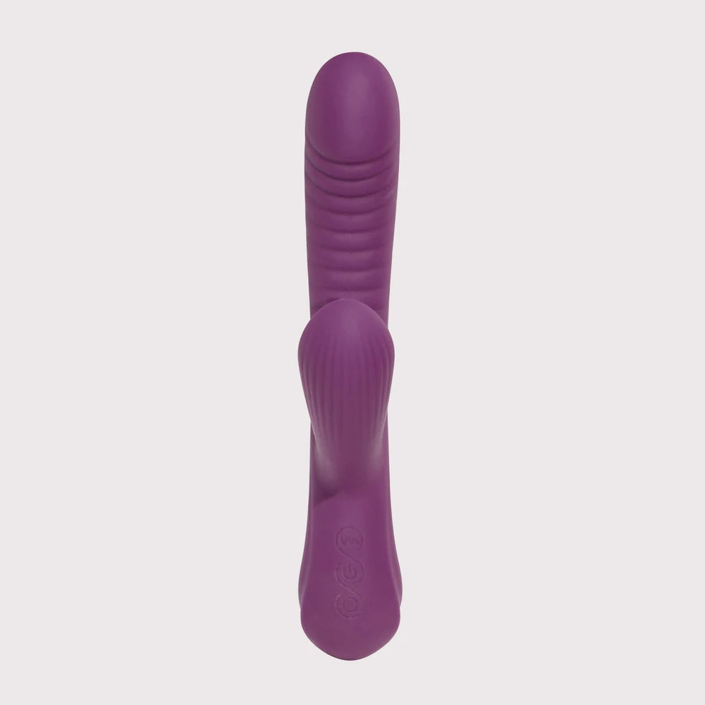 Wiggling & Sucking Rabbit Vibrator