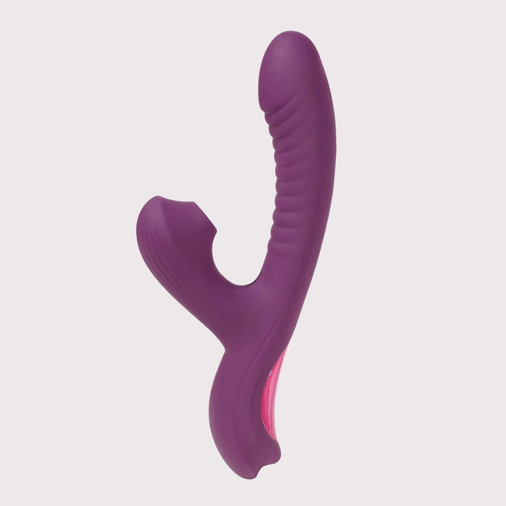 Wiggling & Sucking Rabbit Vibrator