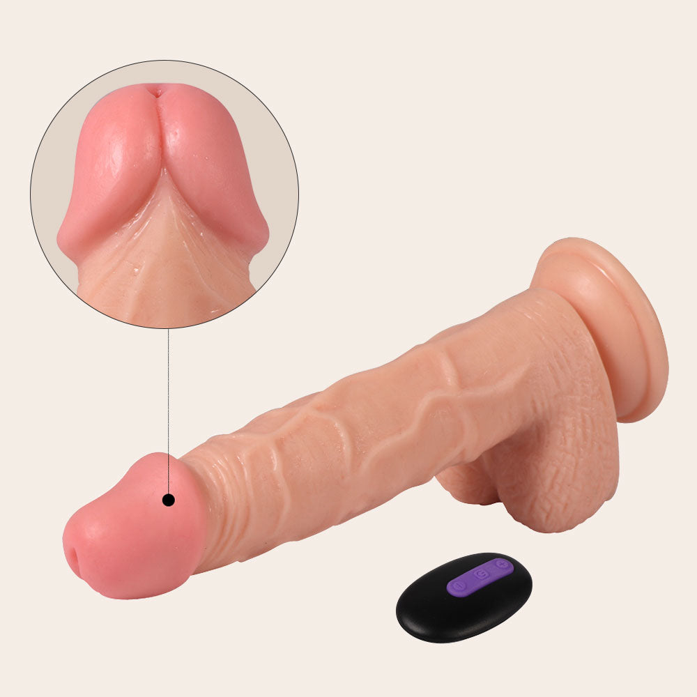 Realistic Vibrating Dildo| Remote Control