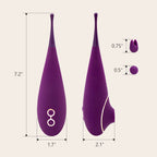 2-in-1 Clitoris Pinpoint Stimulator