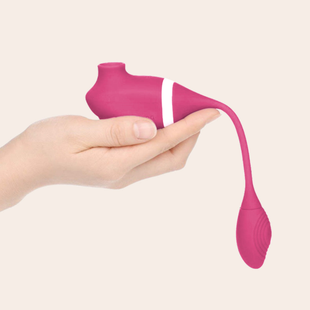 Clit Sucker With Vibrating Egg Funzze Clit Sucker With Vibrating Egg Funzze