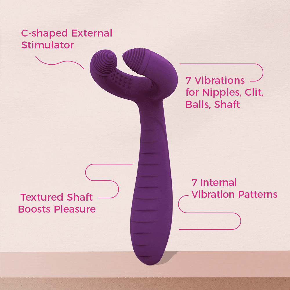 Couple Sharing Vibrator Funzze Couple Sharing Vibrator Funzze