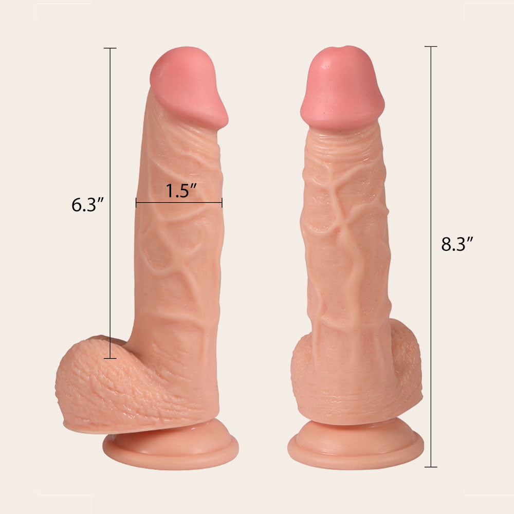 Realistic Vibrating Dildo| Remote Control